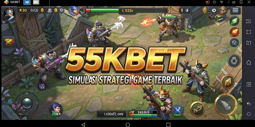 Tampilan menarik dari gameplay 55KBET yang seru.