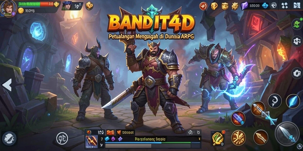 Tangkapan layar permainan BANDIT4D yang menampilkan aksi seru dalam gameplay ARPG.