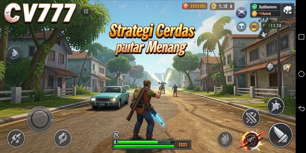 Tampilan grafik yang menawan dari gameplay CV777.