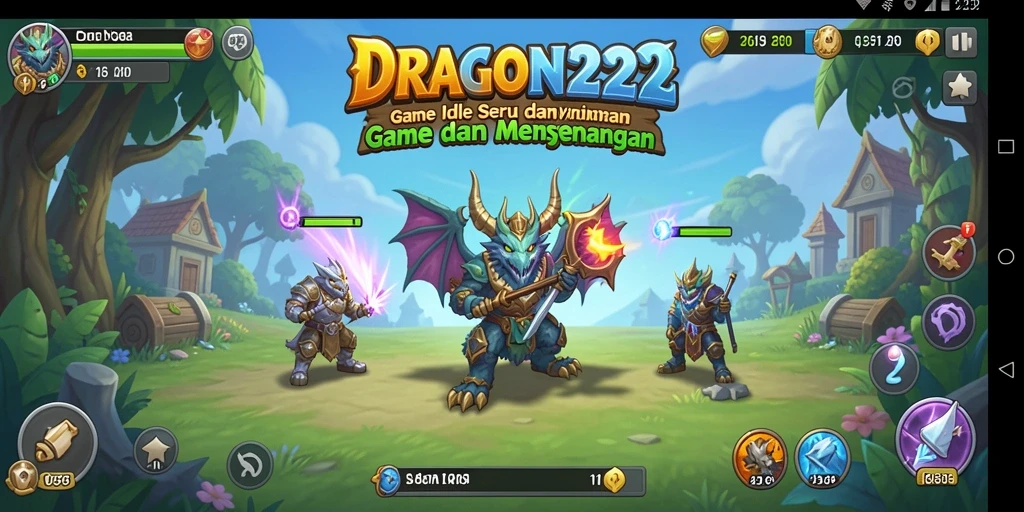 Tampilan gameplay DRAGON222 yang menarik dan penuh warna.