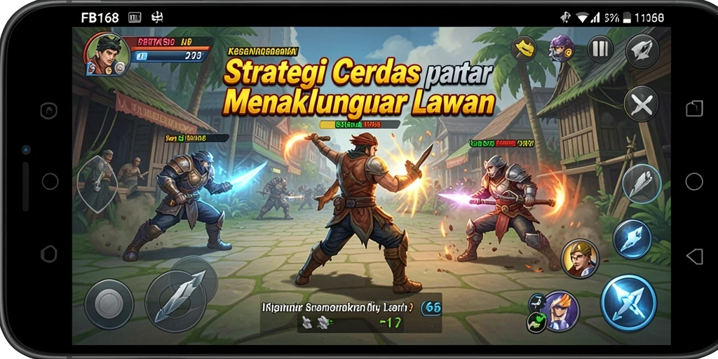 Tampilan gameplay FB168 yang mendebarkan dalam pertempuran strategi.