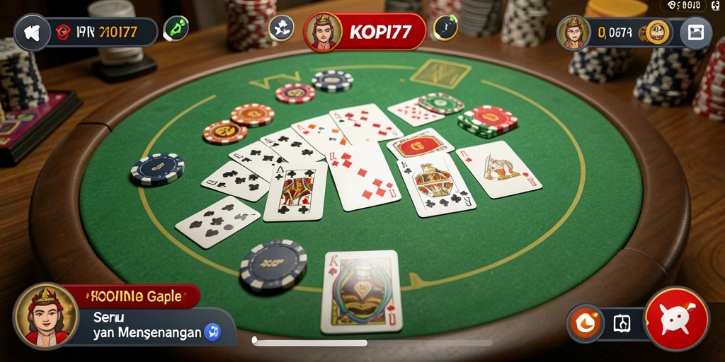 Tampilan gameplay KOPI77 dengan antarmuka yang menarik.