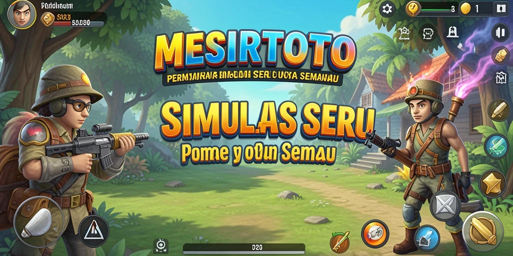 Tampilan gameplay <strong>MESIRTOTO</strong> yang menarik dan interaktif.