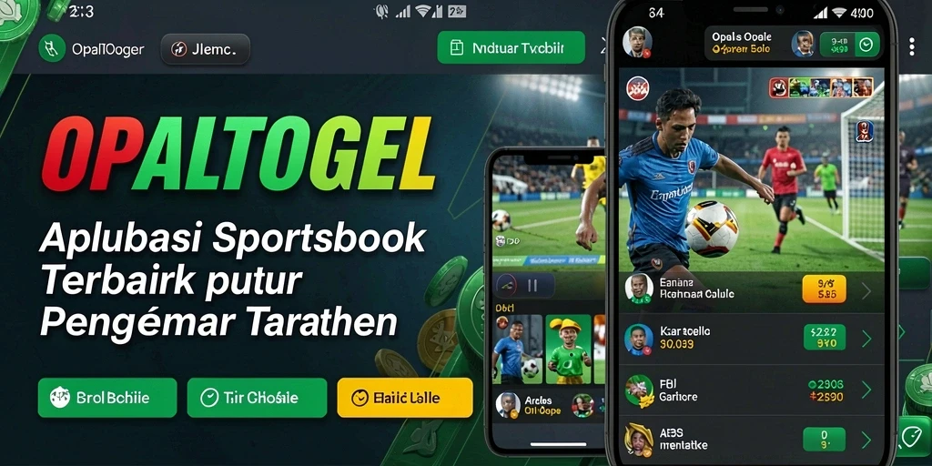 Tampilan utama OPALTOGEL dengan berbagai pilihan taruhan olahraga.