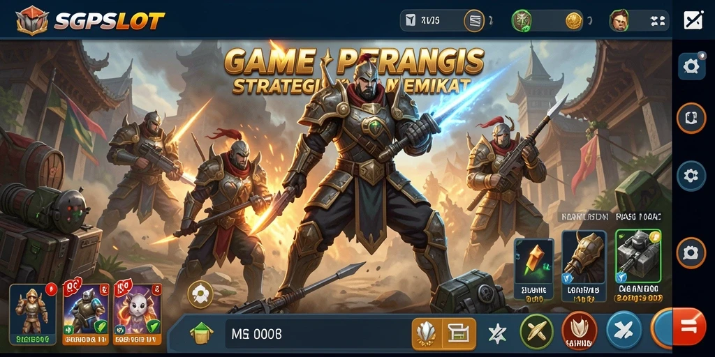 Screenshot SGPSLOT menampilkan pertempuran seru dalam game TPS.