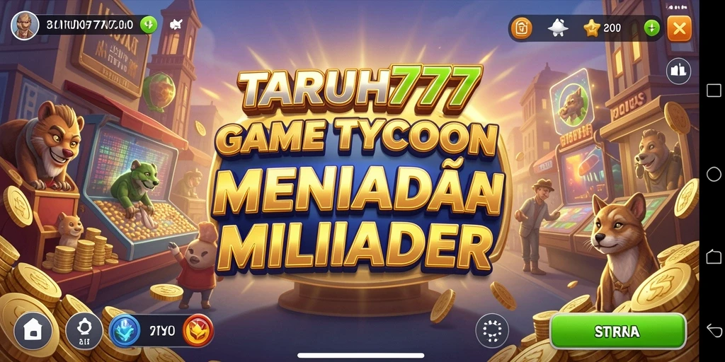 Tampilan gameplay TARUH777 yang menarik dan realistis.